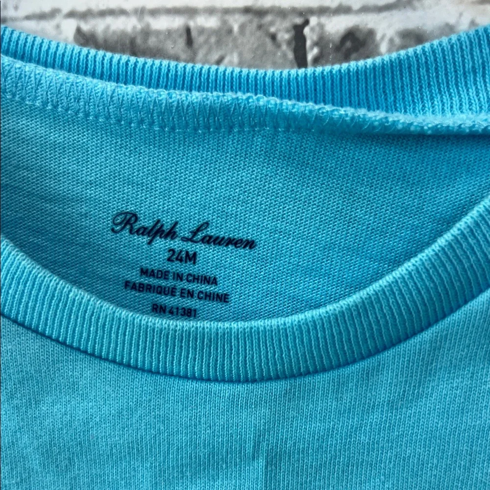 Boy's Ralph Lauren Blue T-shirt‎